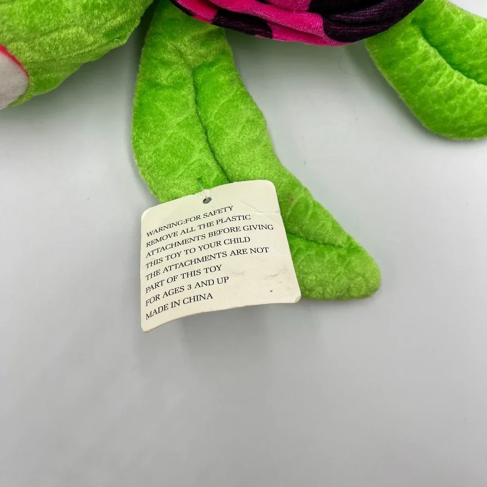 New w Tag Ideal Toys Direct Green Turtle Stuffed Animal Toy Plush 11
